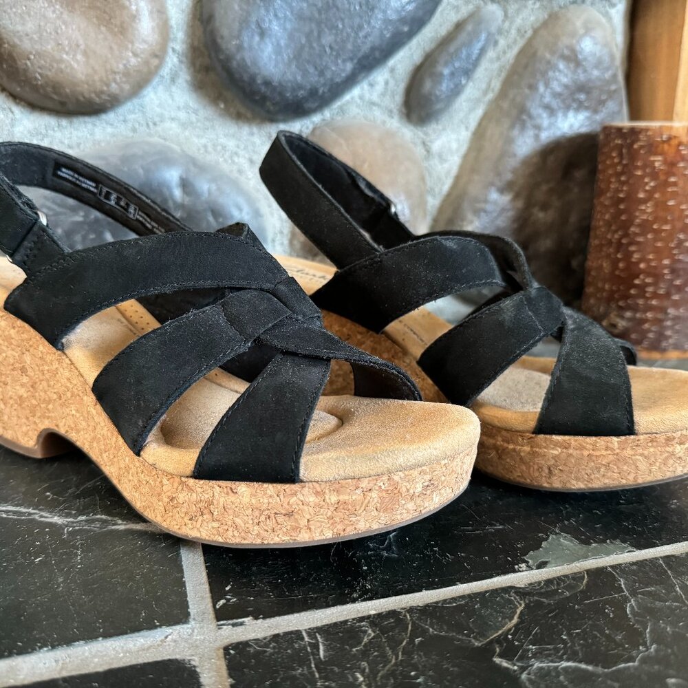 Clarks Wedge Sandals